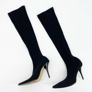 Michael Kors over knee sock boot